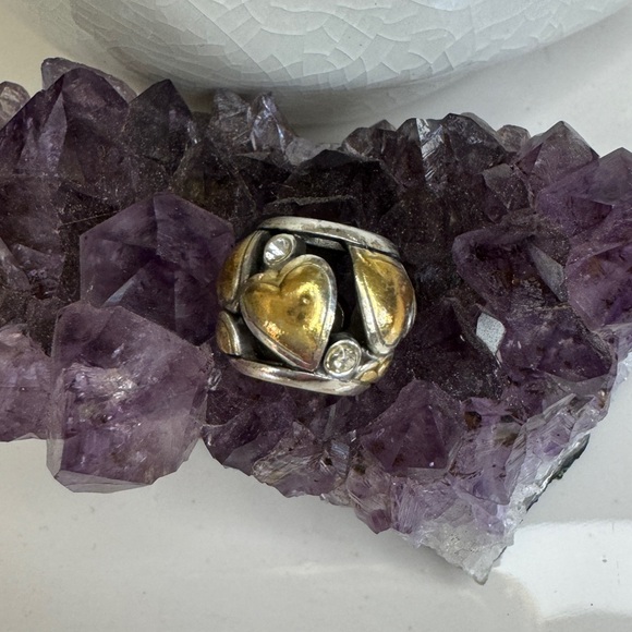 Brighton, Gold hearts bead - Picture 1 of 3